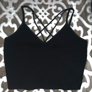 Crisscross Crop Top